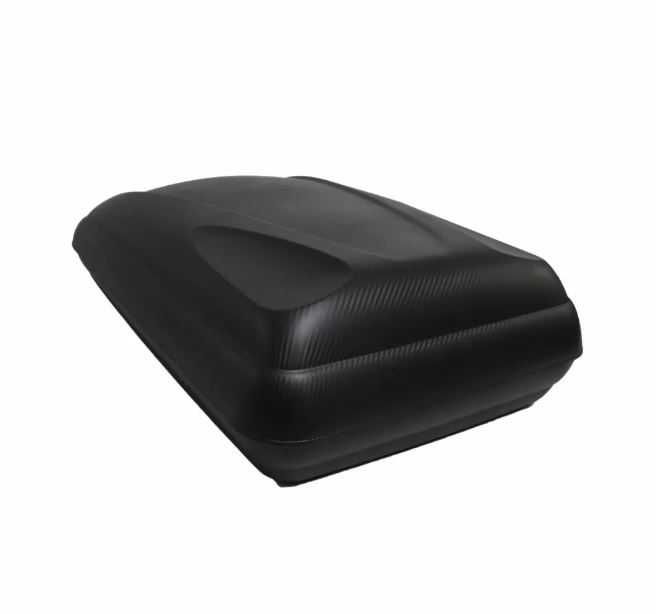 Автобокс Art Plast 133x77.8x34.5cm с ключ, 320 литра черен карбон