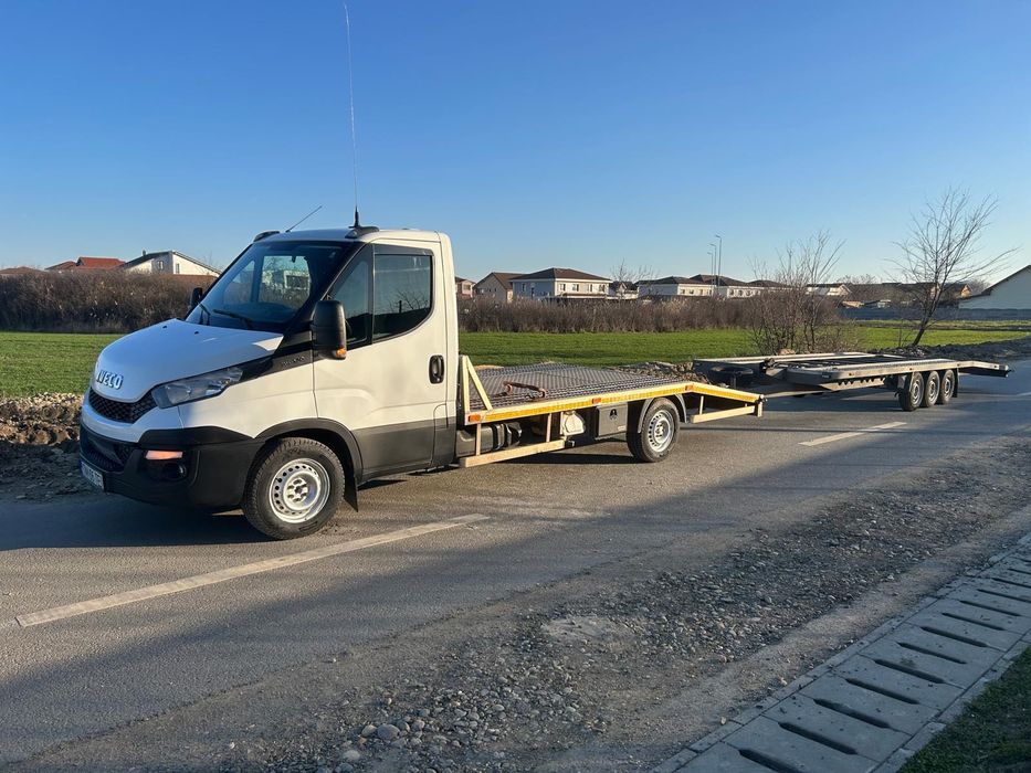 Iveco Daily 3.0 Euro 5 platforma transport auto