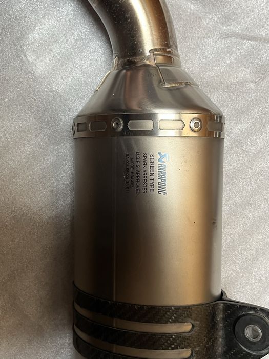 Генерация Akrapovic за Yamaha WR450