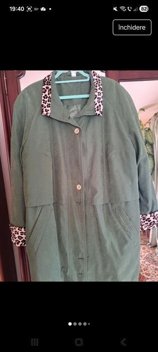 Jachetă damă antivânt de primăvară,  NOU! ( 46/48)