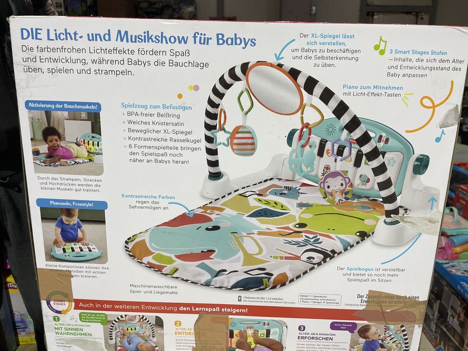 Saltea activitati bebelusi