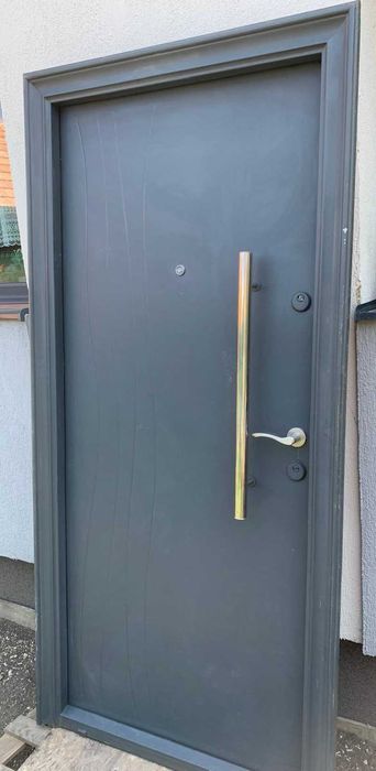 Vand usa metalica intrare casa Gri Antracit