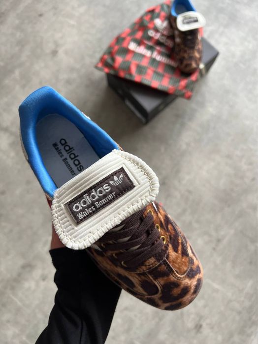 Отново Дамски Adidas X Wales Bonner Samba Leopard