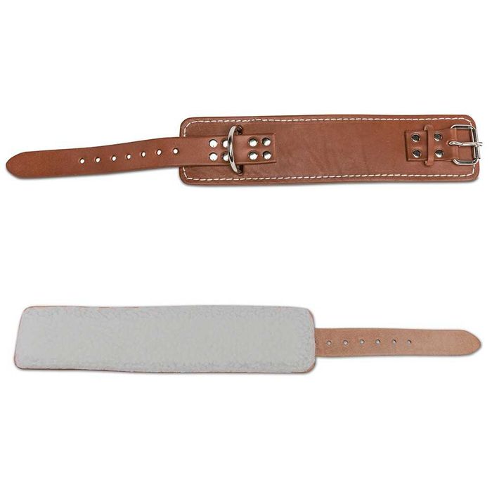 Регулируема Кожена Каишка за Крака Наглезенка