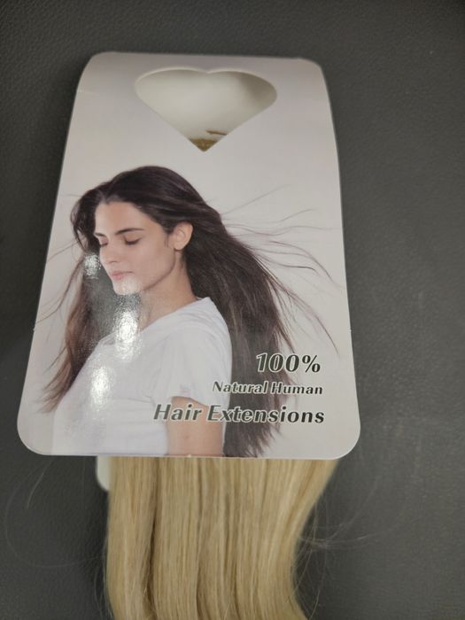 Руса.Естествена коса- нова 110лв 50гр,43см