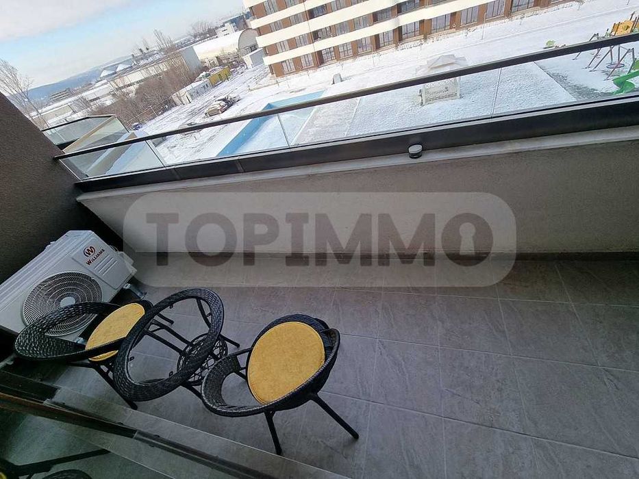 Нов двустаен апартамент под наем в кв. Трошево