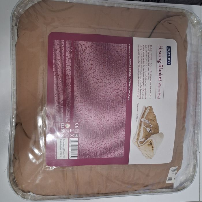 Електрическо одеяло Dormeo heating blanket Warm hug 140x200cm