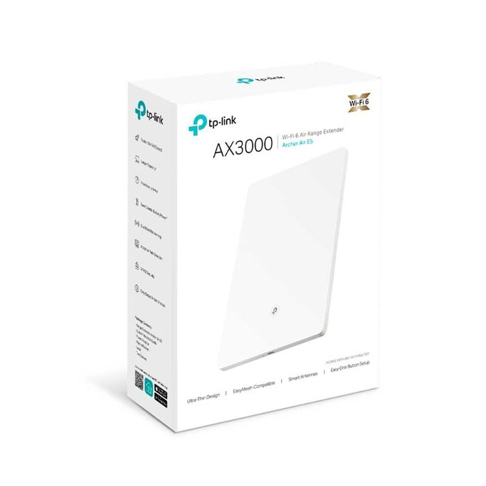 TP-Link Archer Air E5 Wi-Fi 6, AX3000 — ультратонкий гигабитный роутер