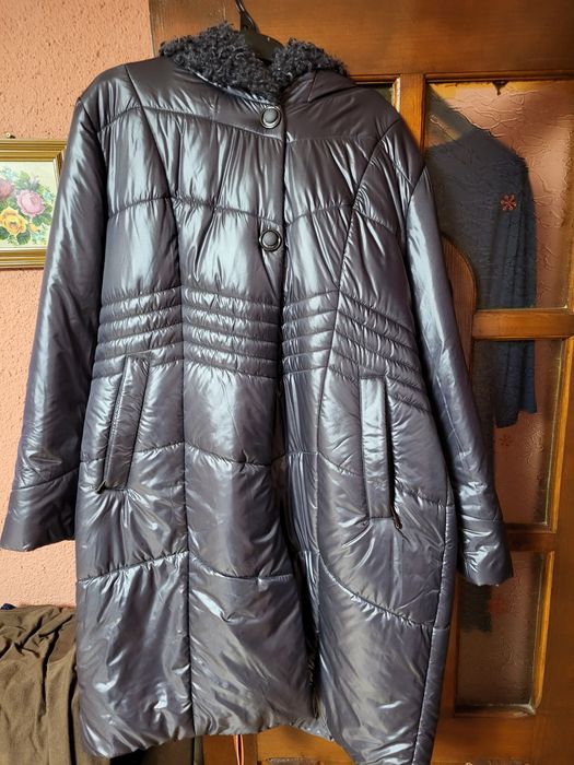 Geaca dama marimea 54 poloneza cu pana gasca