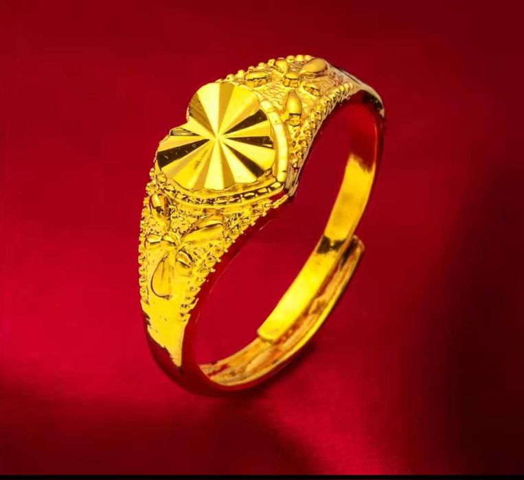 Пръстен позлатен