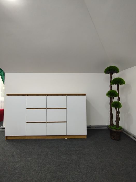 Комод 2 дверей 6 ящика с ЛДСП