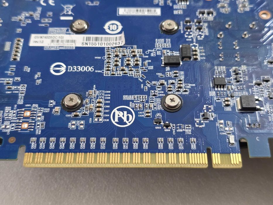 Placa video GIGABYTE GeForce GT 740 1GB GDDR5 128bit  rev 1.0