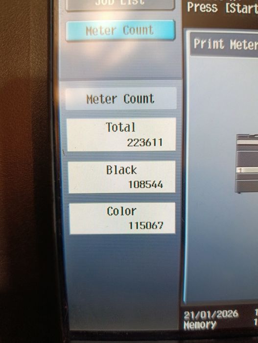 Vând Konica printer copiator A3 Minolta bizhub c220 + bonus