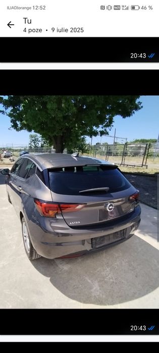 Opel Astra K 2016 .e6.cu 166000 km