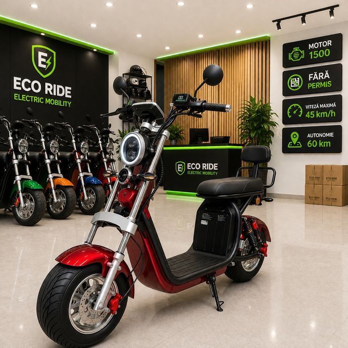 Scuter electric/Scuter Harley City black