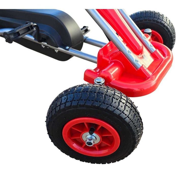Kart cu pedale 3-6 ani , roti gonflabile