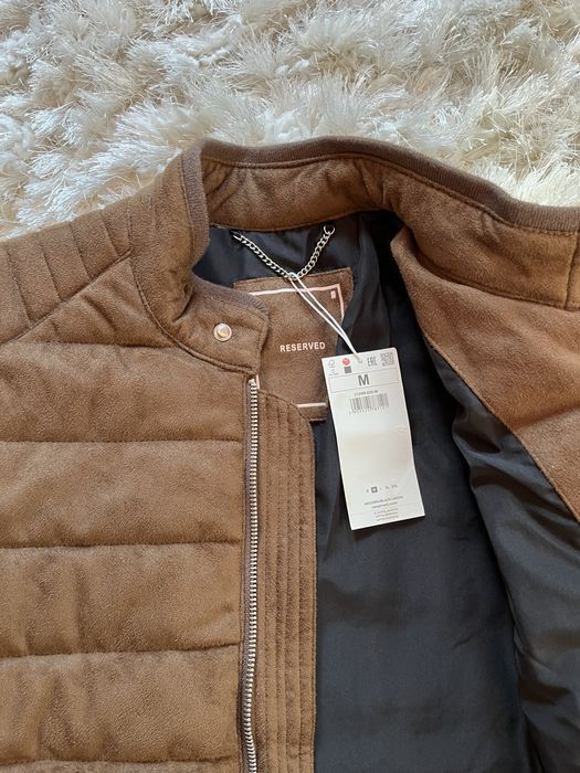 Geaca Fina Tip Piele Caprioara Marime M (noua/eticheta)