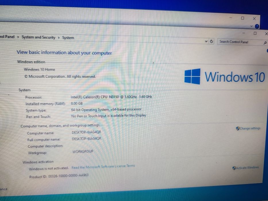 Laptop Acer ES1-731, 8GB RAM, NVIDIA GeForce910M, HDD500GB, 17.3 inch