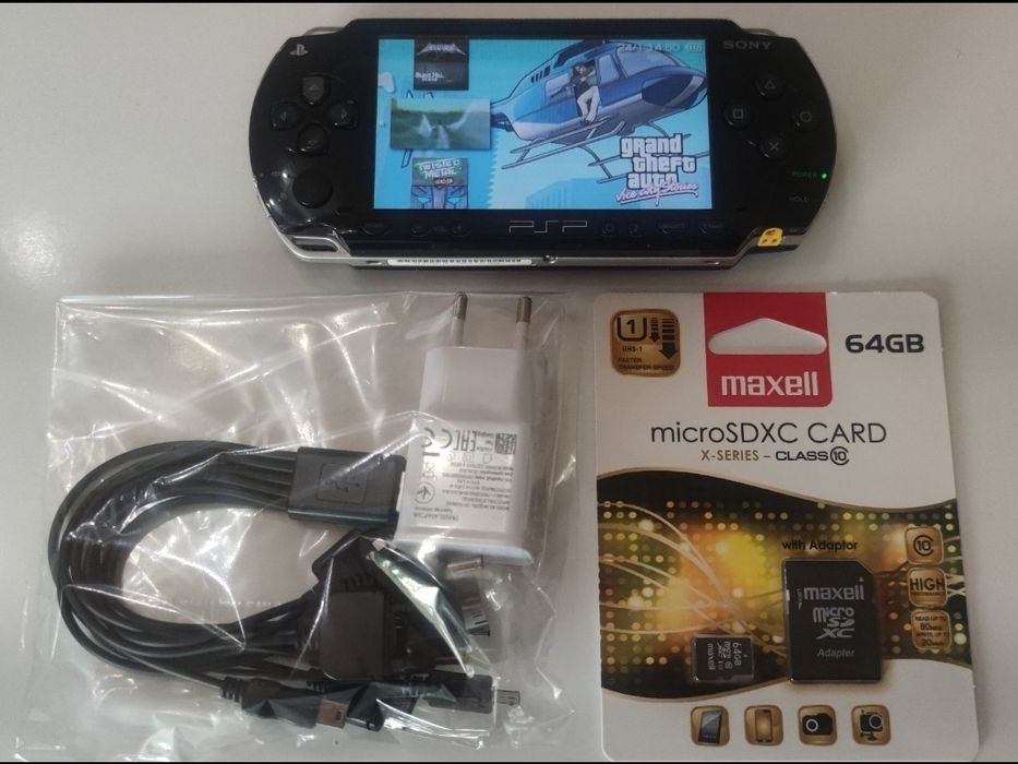 PSP-1004+64 gb+160 Игри