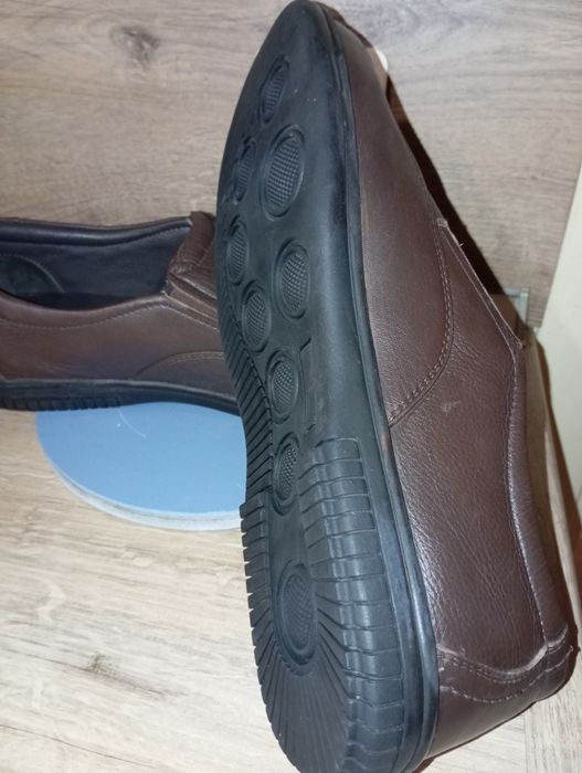 Мъжки мокасини естествена кожа