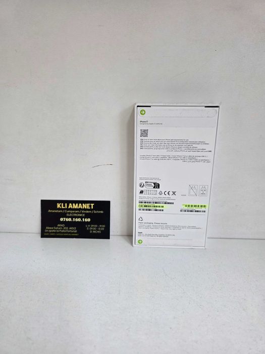 iPhone 17, NOU - KLI Amanet