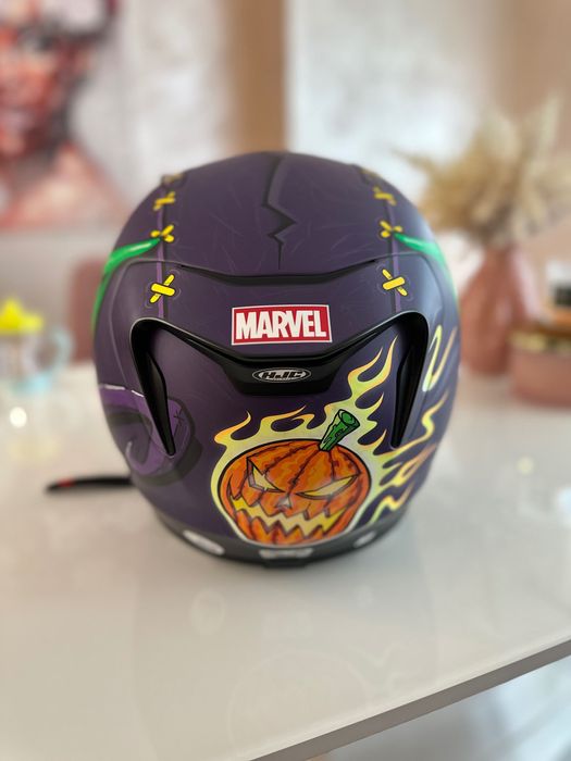 Каска HJC Green Goblin Marvel