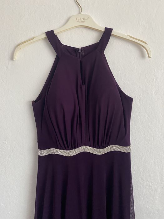 Официална лилава рокля