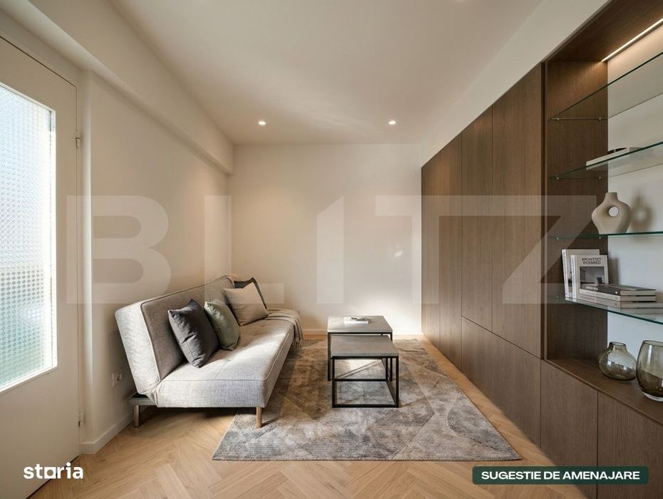 Apartament 2 camere, etaj 1, 37 mp, zona Micro III — fotografia 3