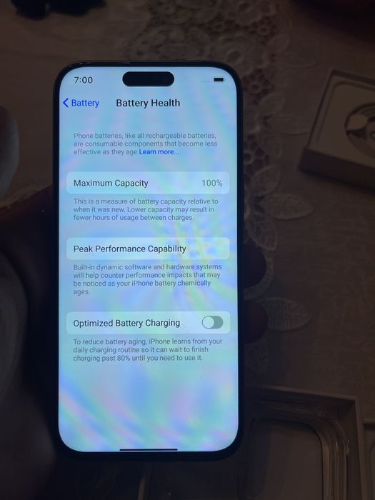 Apple 16 pro max 256 gb