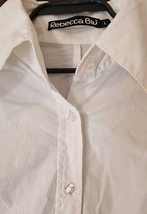 Дамски, бели памучни ризи