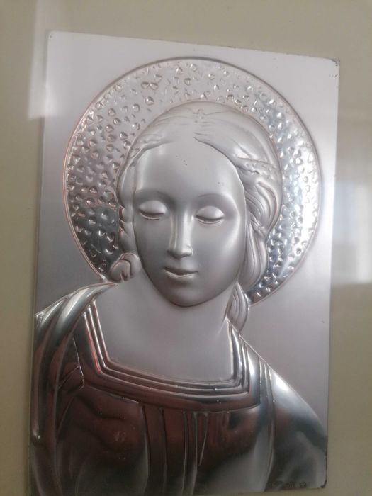 Tablou cu icoana de argint