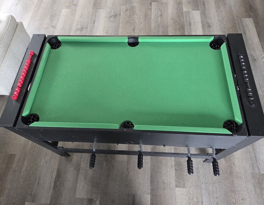 masa biliard care se roteste si e masa de fotbal