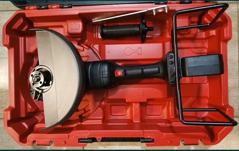 Parkside performance flex 40V polidisc polizor baterie 20V disc 230mm