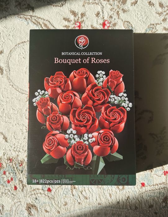 Конструктор Lego, Букет Роз «Bouquet of Roses