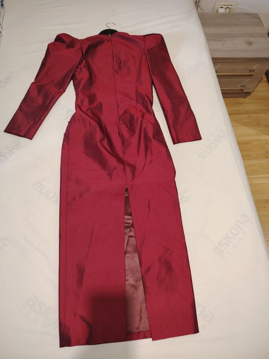 Rochie MMARQUISE superba midi burgundy
