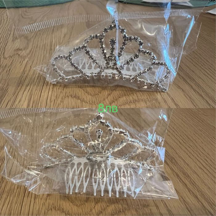 Украса за коса - диадема, тиара, фиби