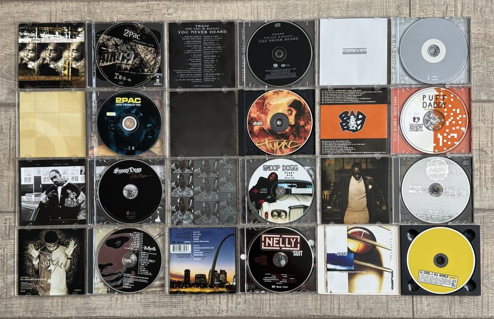 Pachet 1 - Lot 24 cd-uri rap/hip hop