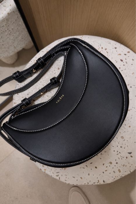 Черна чанта Polene