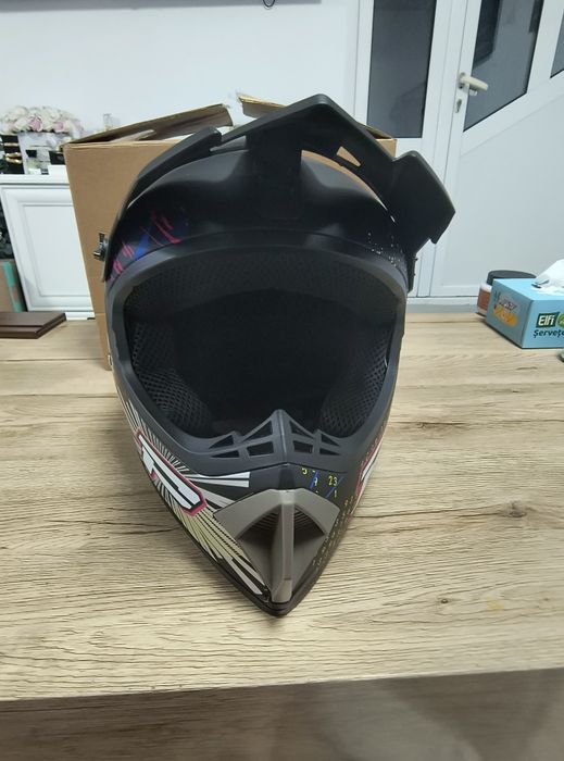 Set Cască Motocross / Enduro / ATV  mărimile una de M și una de L ( de la DOT)