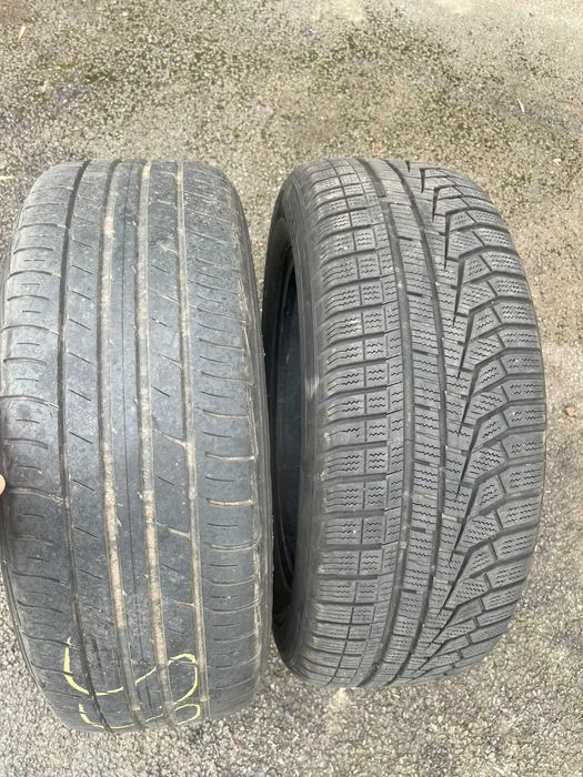 Set anvelope iarnă premium Hankook in stare bună VW Audi Opel Ford