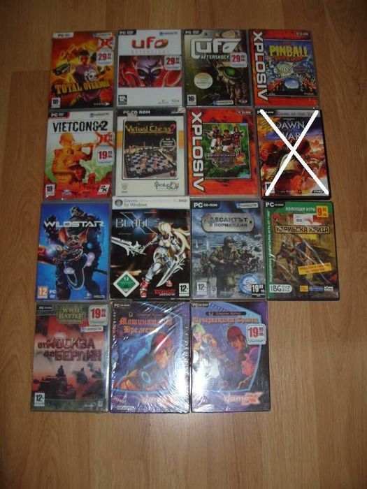 Игри за Компютър, PC Част 4 - 10.22 € / 19.99лв за брой