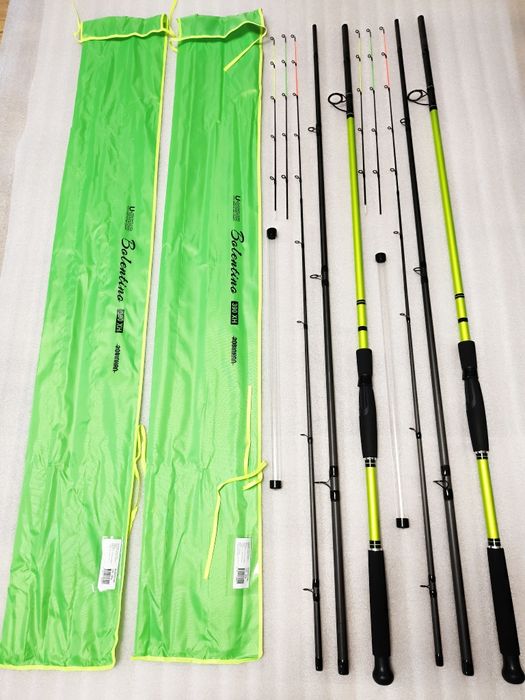 SET 2 Feedere ROBINHAN BOLENTINO PRO 3.90m 180g NEW 2024