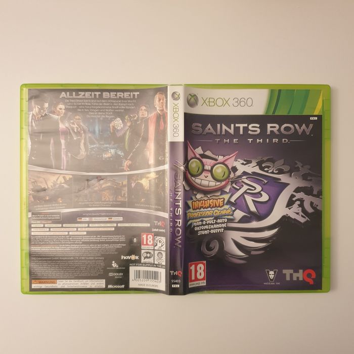 Saints Row 2 & Saints Row The Third Xbox 360