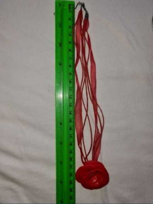 Set lant+ cercei + inel rosu