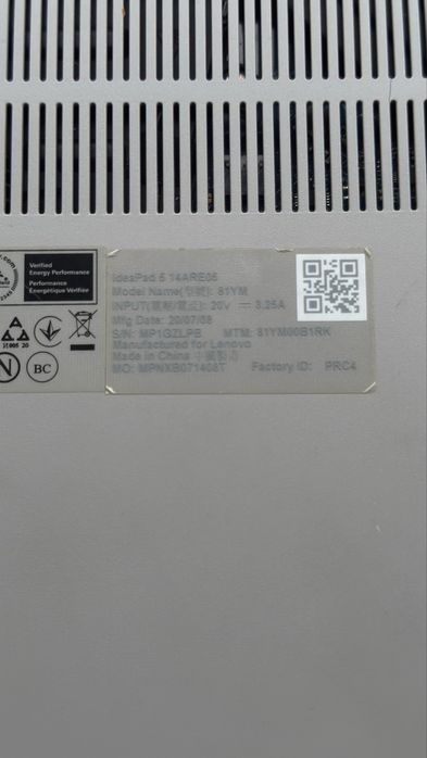 Продам lenovo ideapad 5 на 512гб