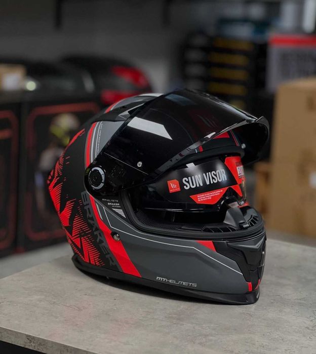 Каска MT BRAKER SV Charm B4 MATT Размери: M,L,XL