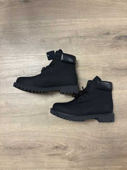 Timberland 6" Boot Black Nubuck Premium (40-46 номер)
