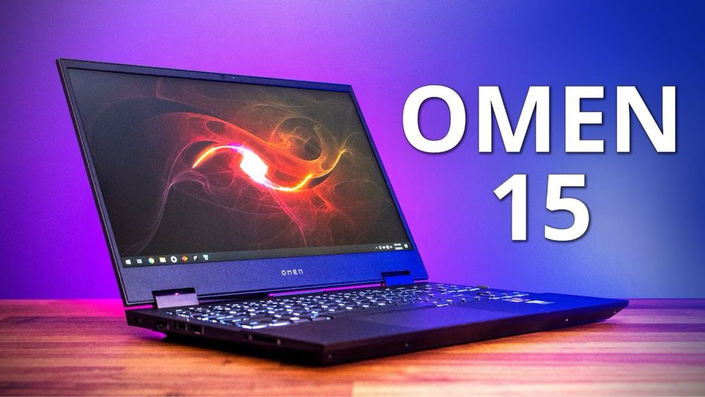 Hp Omen 15 amd ryzen 7 rtx2060 ssd  512  mem16 gb