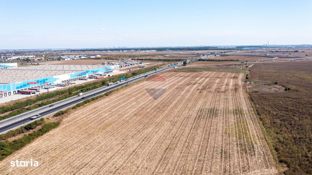 Teren intravilan 10.000 mp - Autostrada A1 km 19