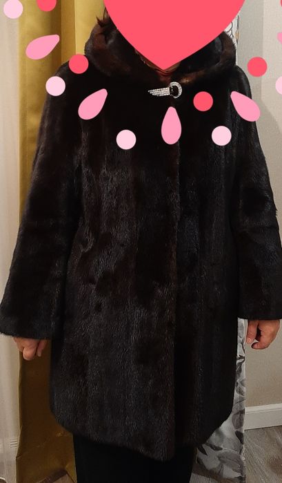 Шуба норка размер л